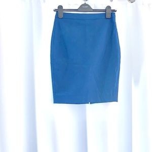 RW&CO- Blue basic pencil skirt